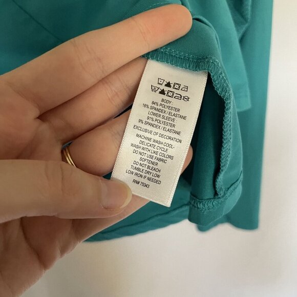 Tommy Bahama Golf & Tennis Womens Long Sleeve Quarter-Zip Top size small - Picture 6 of 9